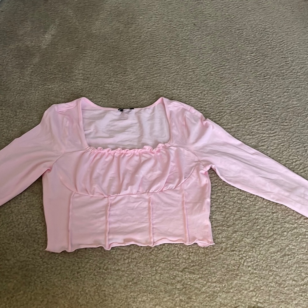 Baby pink top